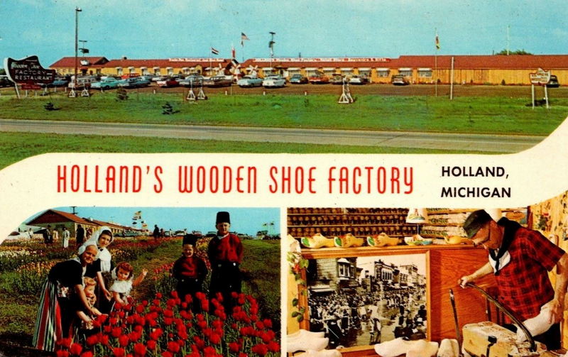 Wooden Shoe Motel - Vintage Postcard (newer photo)